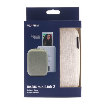 Instax mini link2 printer case custodia protettiva bianco 1 pz fujifilm instax link