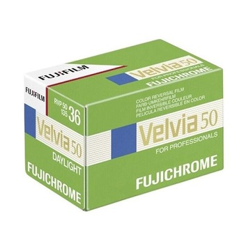 Fujichrome velvia 50 pellicola a colori per 36 pose