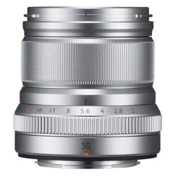 Xf 50mm f/2.0 wr r fujinon silver