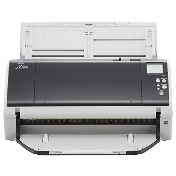Fujitsu Fi-7460 600 x 600 DPI ADF + Scanner ad alimentazione manuale Grigio, Bianco A3