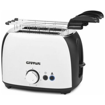 TOSTAPANE GIRMI TP11 GIALLO 800W CON TIMER E 6 LIVELLI DI COTTURA