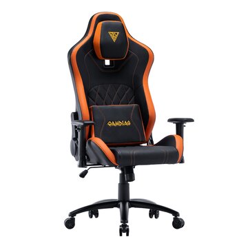 GAMDIAS ZELUS M3 L BO sedia per videogioco Sedia da gaming per PC Seduta imbottita Nero, Arancione