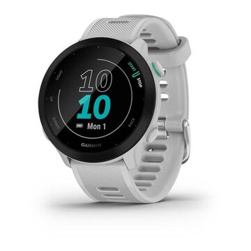 Garmin Forerunner 55 Bluetooth 208 x 208 Pixel Nero, Bianco