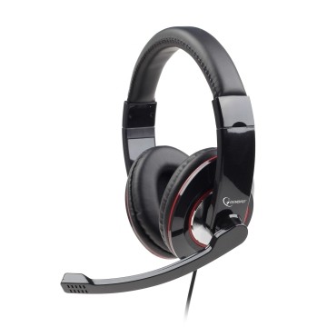 GEMBIRD Headset GEMBIRD STEREO MHS 001 glänzend black