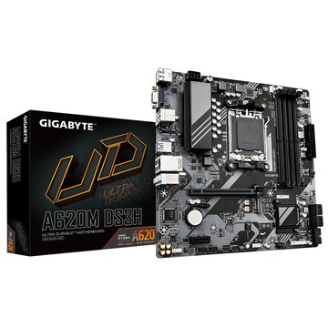 GigaByte A620M DS3H (rev. 1.0) AMD A620 Presa di corrente AM5 micro ATX