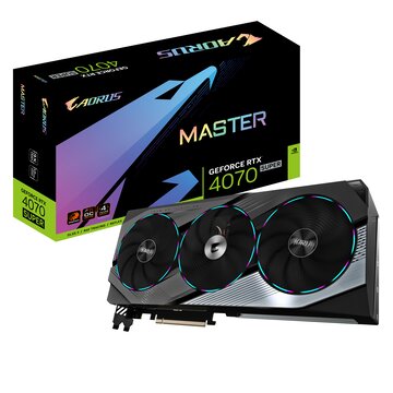 Aorus geforce rtx 4070 super master 12g nvidia 12 gb gddr6x