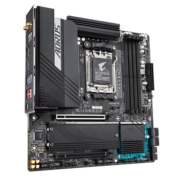 GigaByte B650M AORUS ELITE AX scheda madre AMD B650 Presa di corrente AM5 micro ATX