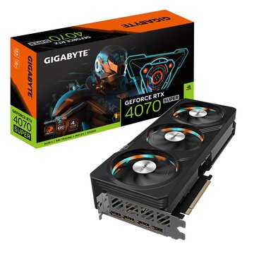 GigaByte GAMING GeForce RTX 4070 SUPER OC 12G NVIDIA 12 GB GDDR6X