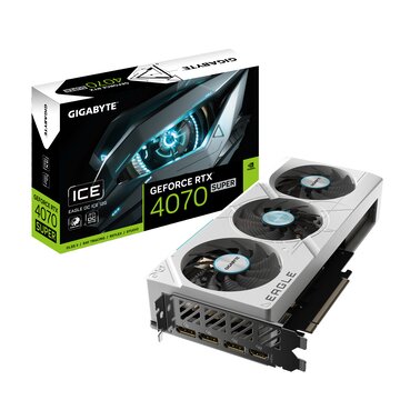 Geforce rtx 4070 super eagle oc ice 12g nvidia 12 gb gddr6x