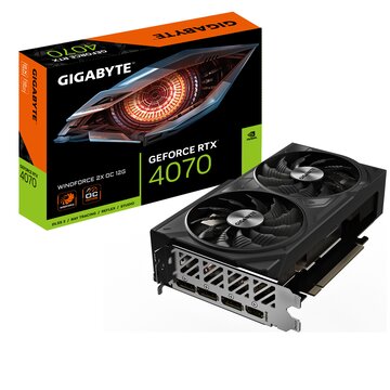 GigaByte GeForce RTX 4070 WINDFORCE 2X OC 12G NVIDIA 12 GB GDDR6X