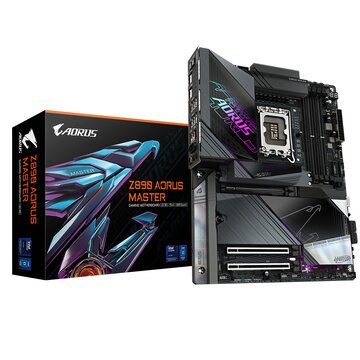 Z890 aorus master scheda madre - supporta cpu intel core ultra (serie 2), vrm a 18+1+2 fasi, fino a 9500mhz ddr5 (oc), 2xpcie 5.0 + 3xpcie 4.0, wi-fi 7, lan 10gbe, thunderbolt 4