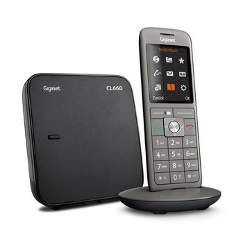 Gigaset CL660 Analog/DECT Telephone Antracite