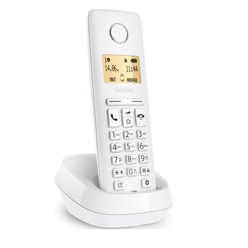 Pure 100 telefono analogico/dect identificatore di chiamata bianco