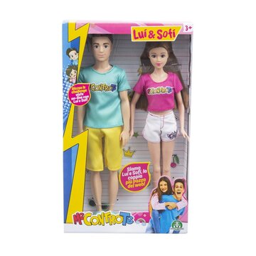 Giochi preziosi Me Contro Te Fashion Doll Coppia Bambole per creare challange divertenti, 30 cm, Giochi Preziosi