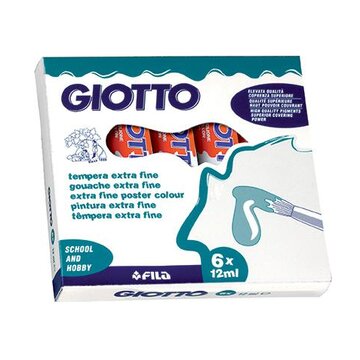 Giotto 352007 colore a tempera 12 ml Tubo Rosso