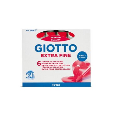 Giotto 352008 colore a tempera 12 ml Tubo Rosso
