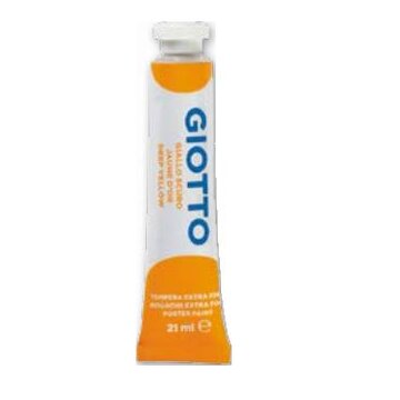 Giotto 355004 colore a tempera 21 ml Tubo Giallo