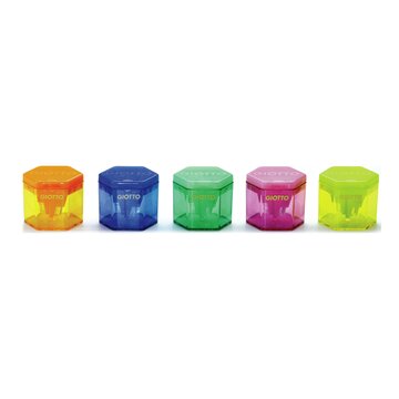 Giotto CF24TEMPERAMATITE 3 FORI Manual pencil sharpener Multicolore