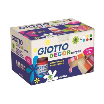 Giotto Decor pittura ad acqua 25 ml 6 pezzo(i)