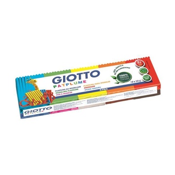 Giotto Patplume Argilla da modellare Multicolore 50 g 10 pezzo(i)