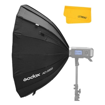 Godox Softbox AD-S85S 85cm Argento per AD400PRO