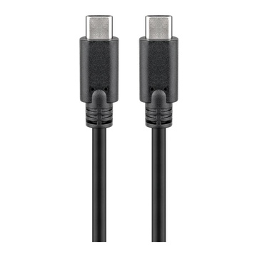 GOOBAY 38872 cavo USB 0,5 m 3.2 Gen 2 (3.1 Gen 2) USB C Nero