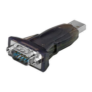 GOOBAY USB - RS-232 M/M Nero
