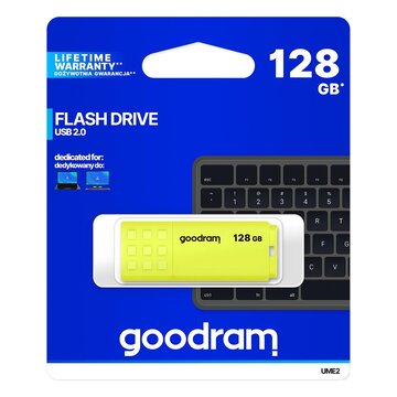 GOODRAM UME2 128 GB USB A 2.0 Giallo