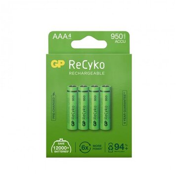 GP Battery GP Batteries ReCyko Batteria ricaricabile Mini Stilo AAA Nichel-Metallo Idruro (NiMH)