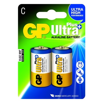 GP Battery GP Batteries Ultra Plus Alkaline C Batteria monouso Alcalino