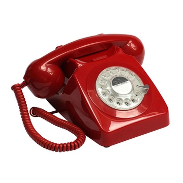 GPO Retro 746 Telefono analogico Rosso