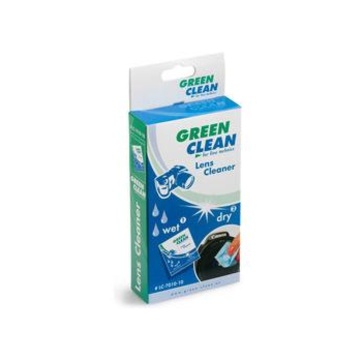Green Clean Lens Cleaner Obiettivi/Vetro Panni umidi e asciutti per la pulizia dell'apparecchiatura