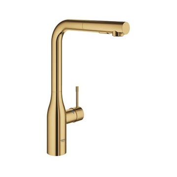 Grohe 30270GL0 MonoComando Per Lavello 360° 2 Getti Oro