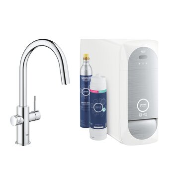 Blue home cromo starter kit con mousseur estraibile