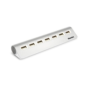 Hamlet 7 port usb 2.0 hub a 7 porte 480Mbps