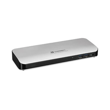Hamlet HDOCKS500TB3PD60 Cablato USB 3.0 (3.1 Gen 1) Type-C Nero, Argento