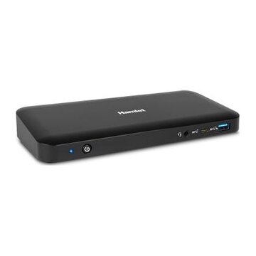 Hamlet HDOCKS600C Cablato USB 3.2 Gen 2 (3.1 Gen 2) Type-C Nero