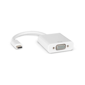 Hvatc2vga cavo e adattatore video 0,13 m usb c vga bianco