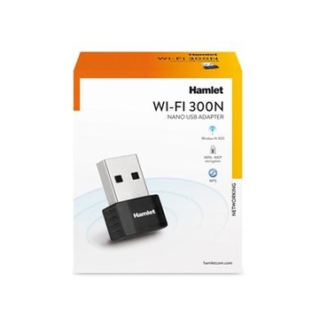 Hamlet USB 2.0 Nano Wi-Fi 300 Mbit/s
