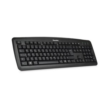 Hamlet XKKITA2-D1W-BK USB QWERTZ Tedesca Nero