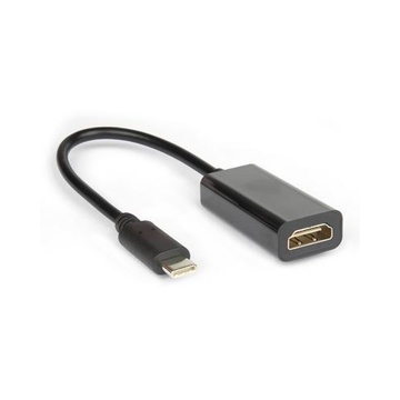 Hamlet XVAUC-HDM4K Adattatore video USB C HDMI Tipo A Nero