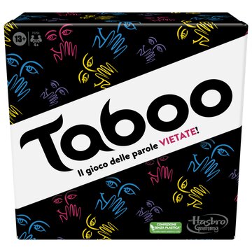 Gaming taboo, gioco da tavolo, giochi con parole da indovinare per adulti e adolescenti dai 13 anni in su, giochi per le feste per 4 o più giocatori