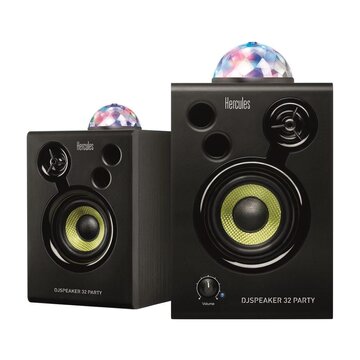 Hercules DJ Speaker 32 Party Nero Cablato 30 W