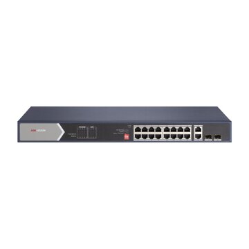 HIKVISION Digital Technology DS-3E0520HP-E switch di rete Non gestito Gigabit Ethernet (10/100/1000) Supporto Power over Ethernet (PoE) Blu