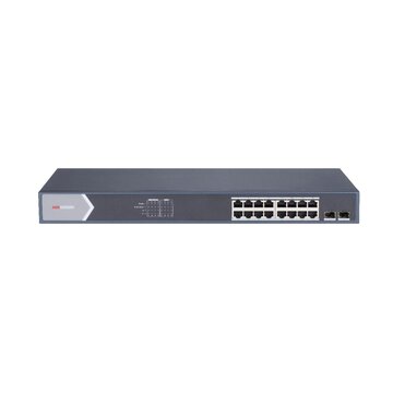 HIKVISION DS-3E0518P-E/M switch di rete Non gestito L2 Gigabit Ethernet (10/100/1000) Supporto Power over Ethernet (PoE) Nero