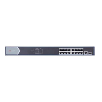 HIKVISION DS-3E0518P-E switch di rete Non gestito Gigabit Ethernet (10/100/1000) Supporto Power over Ethernet (PoE) Blu