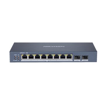 HIKVISION DS-3E1510P-SI Gestito L2 Gigabit Ethernet PoE Nero