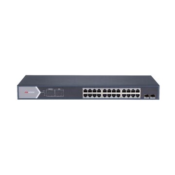HIKVISION DS-3E1526P-SI Gestito L2 Gigabit Ethernet PoE Nero
