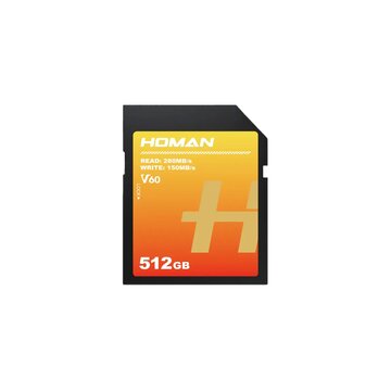 Homan SDXC 512GB V60 UHS II