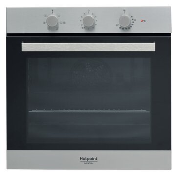 HOTPOINT FA3 530 H IX HA 66 L 3600 W A Nero, Acciaio inossidabile